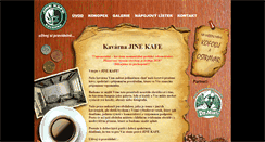 Desktop Screenshot of jinekafe.cz